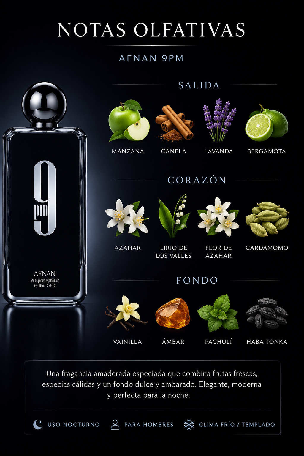 Afnan 9PM Eau de Parfum