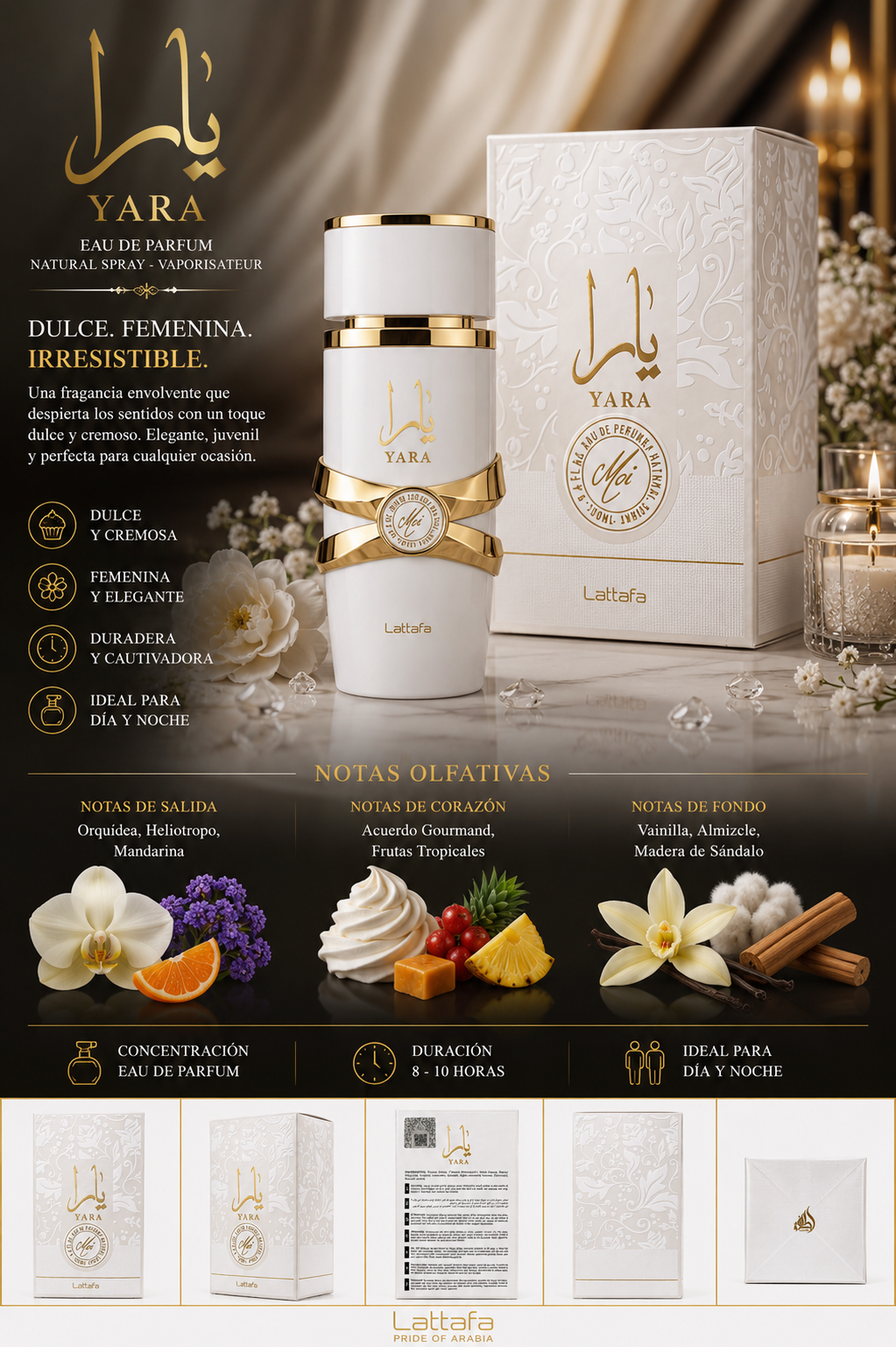 Lattafa Yara Moi Eau de Parfum 100ml